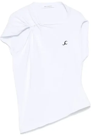 Jade Cropper Logo-embroidered top