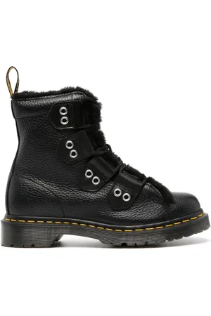 Dr. Martens Faux-fur trim boots