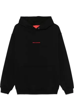 Vision Of Super Embroidered-logo hoodie