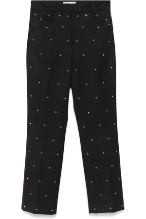 Manuel Ritz Crystal-appliqu?? trousers