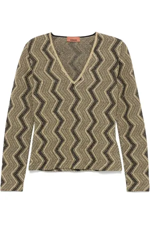 Missoni Lamé zigzag sweater