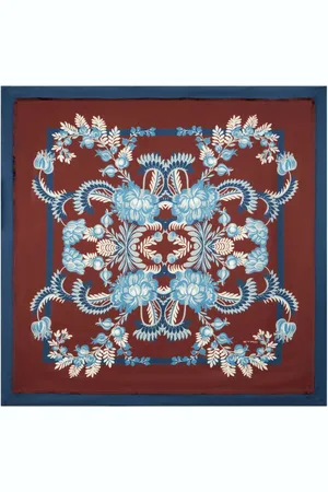 Etro Printed silk scarf