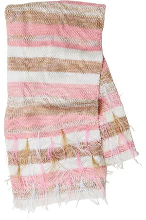 Twin-Set Feather-embellished scarf