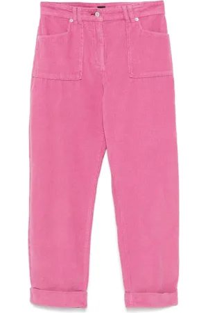 Paul Smith Corduroy barrel-leg trousers