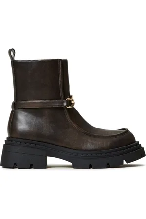 Twin-Set 60mm Oval T ankle boots