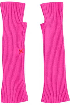 Chinti & Parker Ribbed-knit fingerless gloves