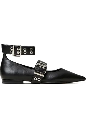 Twin-Set Strap-detail ballet flats
