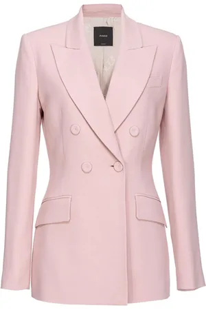 Pinko Peak-lapel double-breasted blazer