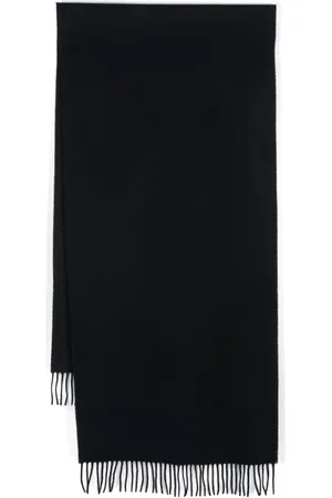 Sandro Fringed knitted scarf