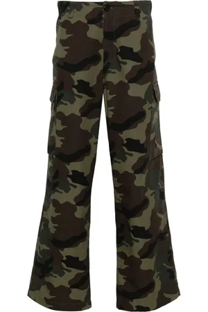 Sandro Camouflage-print cargo pants