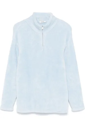 Sandro Fleece-texture sweatshirt