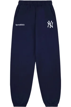 Sporty & Rich Yankees Serif track pants