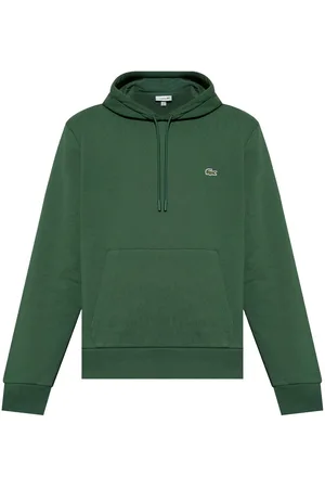 Lacoste Embroidered fleece hoodie