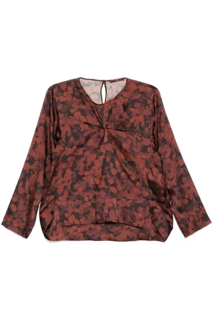 High Alone floral-print top