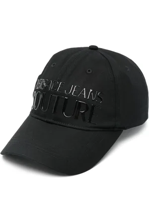 VERSACE Logo-rubberised cap