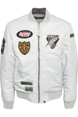 Izzue Logo-appliqu?? bomber jacket