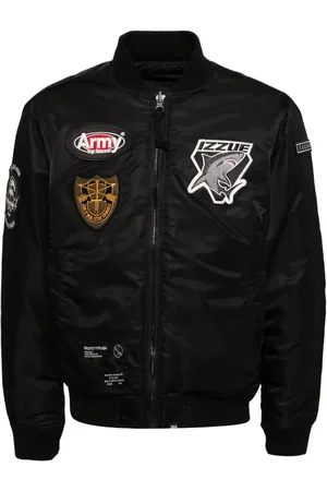 Izzue Logo-appliqu?? bomber jacket