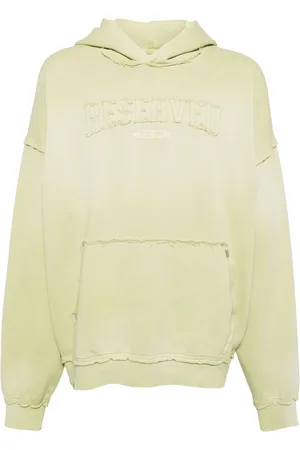 Izzue Slogan-patched hoodie
