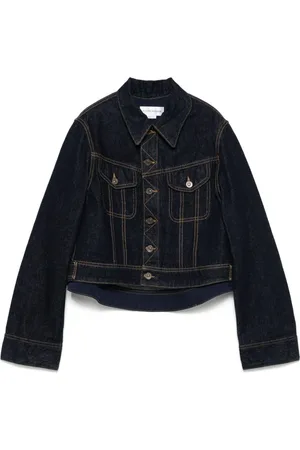 Victoria Beckham Cropped denim jacket