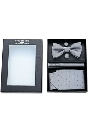 M. Moustache Dotted tie set