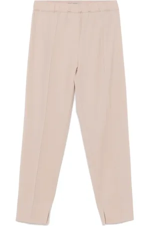 D.EXTERIOR Twill tapered trousers