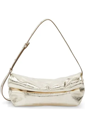 Jil Sander Small Rollup leather shoulder bag