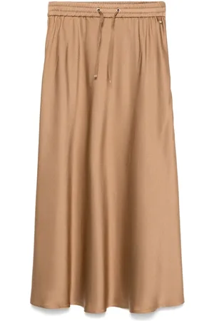 HERNO Satin maxi skirt