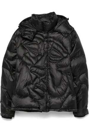 KIDSUPER STUDIOS Kissing puffer jacket