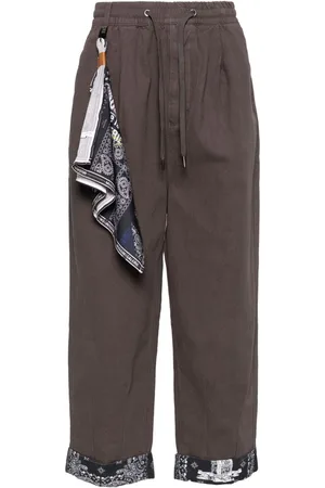 Musium Div. Drawstring straight-leg trousers