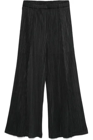 PLEATS PLEASE ISSEY MIYAKE Thicker Bottons 2 wide-leg trousers