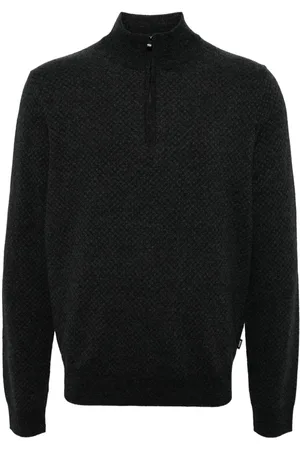 HUGO BOSS Half-zip jumper