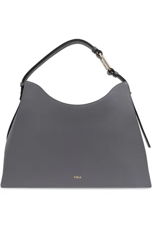 Furla Arch-motif leather tote bag