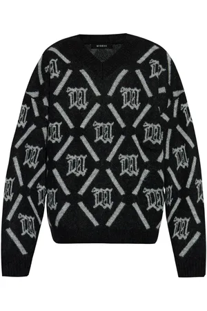 MISBHV Intarsia-knit logo jumper