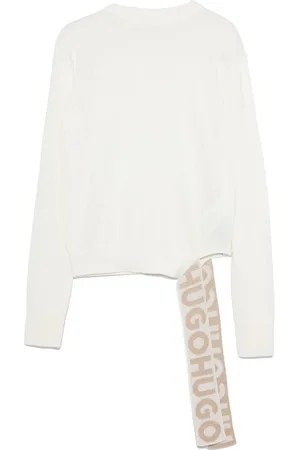 HUGO BOSS Intarsia-logo sweater