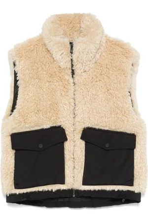 HUGO BOSS Faux-fur gilet