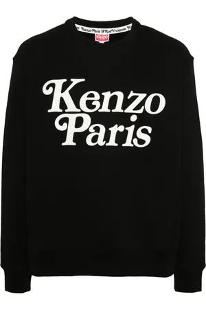 Kenzo X Verdy flocked-logo sweatshirt
