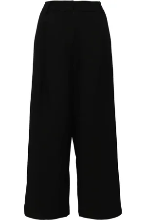 Edward Achour Paris Straight-leg wool-silk blend trousers