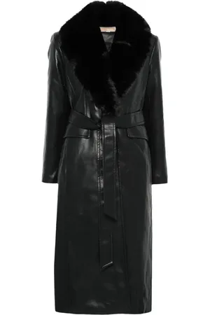 Michael Kors Detachable-lapels coat
