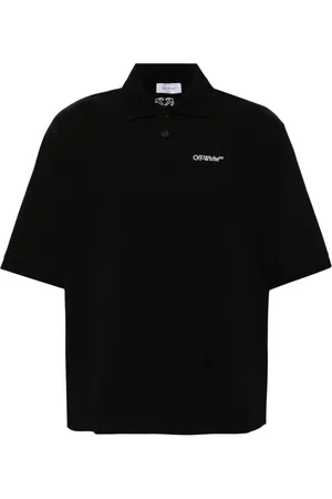 OFF-WHITE Logo print polo shirt