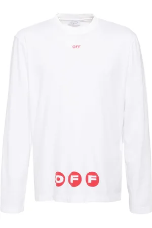 OFF-WHITE Logo-print long-sleeved T-shirt