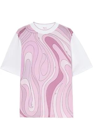 Puccini Marmo-print t-shirt