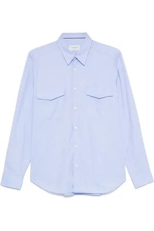 Tintoria Mattei Herringbone-pattern shirt