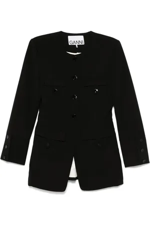 Ganni Fitted blazer