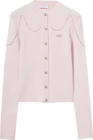 Puccini Chain-embellished cardigan