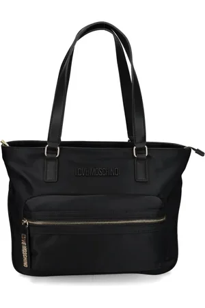 Moschino Embossed logo tote bag