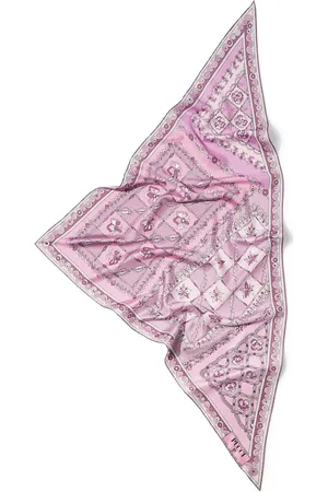 Puccini Festa-print silk scarf