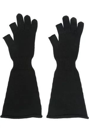 Rick Owens Virgin wool gloves
