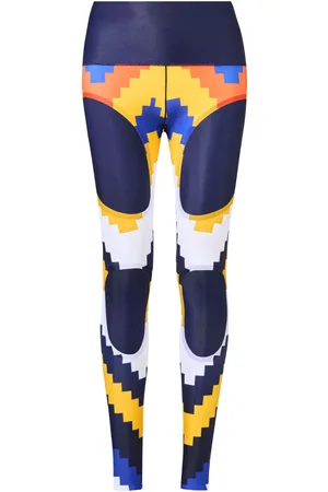 Perfect Moment Chevron-print compression leggings