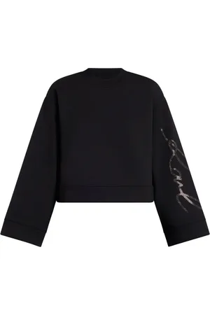 Karl Lagerfeld Logo-embroidered sweatshirt