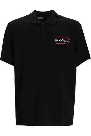 Karl Lagerfeld Graphic print polo shirt